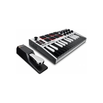 AKAI Midi Controller + Sustain Pedal Bundle