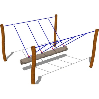 Playground System Herný prvok Tampová hojdačka