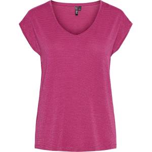 Pieces Тениска Pieces Women's Regular Fit T-Shirt - Festival Fuchs