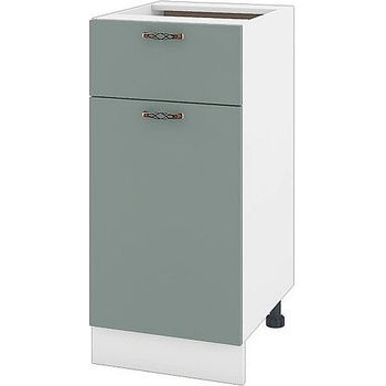 ИРИМ Долен кухненски шкаф Сити БФ-Олив мат-11-24 40 см