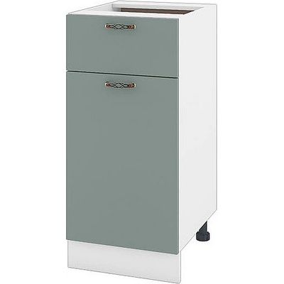 ИРИМ Долен кухненски шкаф Сити БФ-Олив мат-11-24 40 см