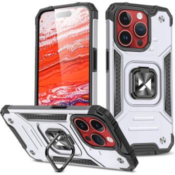 Wozinsky Кейс Wozinsky Ring Armor за iPhone 15 Pro Max, сребрист (KXG0072390)