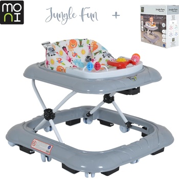Moni Проходилка Jungle fun + сив (110776)