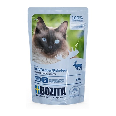 Bozita Парчета в сос с елен (пакетче) 85 г