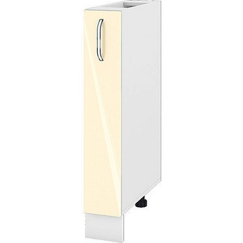 ИРИМ Долен кухненски шкаф бутилиера Сити БФ-Бежово гланц-05-41 15 см