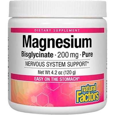 Natural Factors Magnesium Bisglycinate Powder [120 грама]