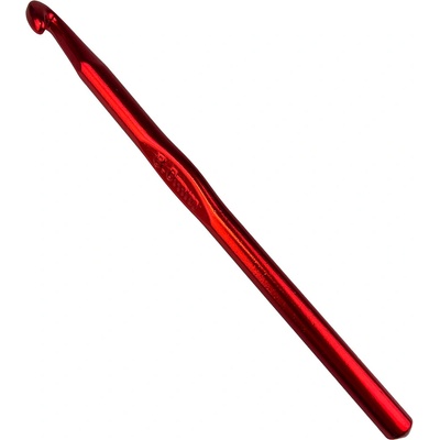 Pro Háčkování Háček kovový 8 mm červený