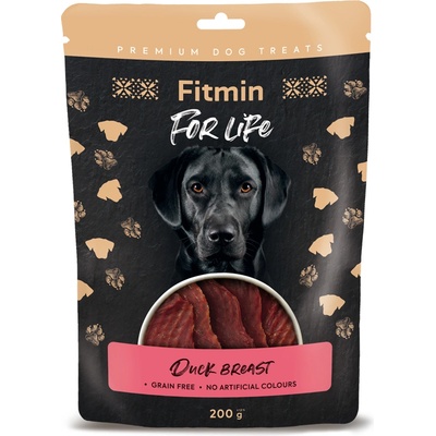 Dibaq Fitmin For Life Лакомства от патешки гърди за кучета 200 g