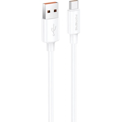 Foneng X108 USB-A to USB-C, 3A, 1m, bílý