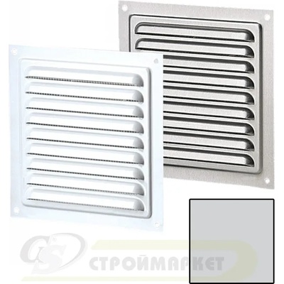 VENTS РЕШЕТКА МЕТАЛНА mvm 150s СИВА (40620)