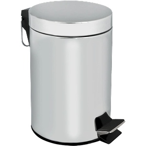 HORECANO G-ХРОМ-Кош с педал 3L - Ø17xh26cm (11051-020) (016504)