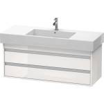 Duravit Ketho - Шкафче за умивалник 48x120x46 см, 2 чекмеджета, лъскаво бяло KT664202222 (KT664202222)