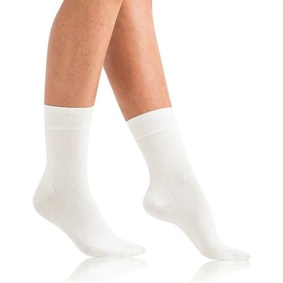 Bellinda COTTON MAXX LADIES SOCKS 5x dámske bavlnené ponožky 5ks BE495918 biela