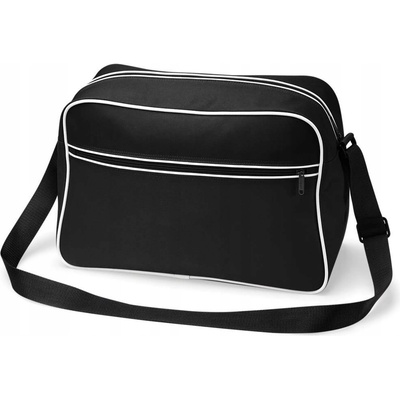 BagBase Unisex taška přes rameno 18 l BG14 Black 40 x 28 x 18 cm