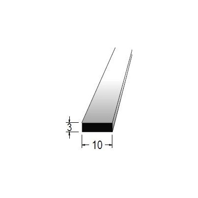 Hranolek 10x3mm, délka 100cm