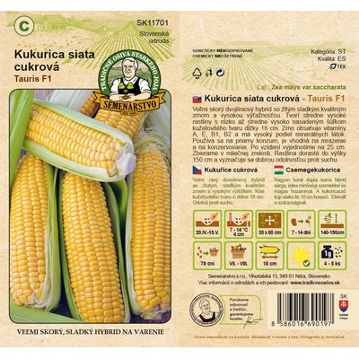 Kukurica siata cukrová - Tauris 15 g