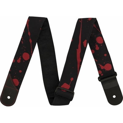 Jackson Splatter Strap Black/Red Колан за китара (2992562001)