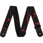 Jackson Splatter Strap Black/Red Колан за китара (2992562001)