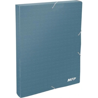 MFP Paper Složka M box 3cm s gumkou A4 modrá – Zboží Mobilmania