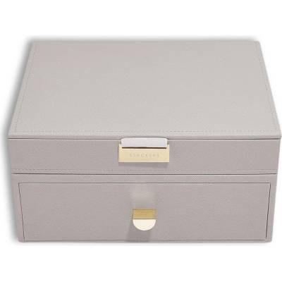Stackers šperkovnice 2v1 Taupe Drawer Mixed šedobéžová 76232