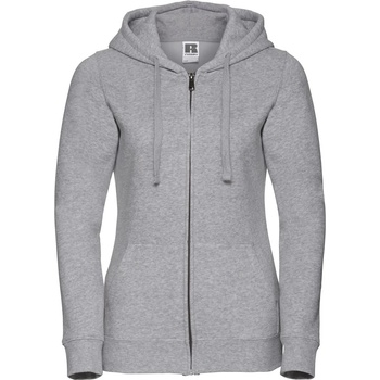 Russell Athletic 266f / Дамски суичър с цип - светъл оксфорд l (10266f34603)