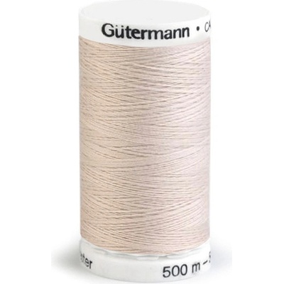 Prima-obchod Polyesterové nitě návin 500 m Gütermann, barva 299 Almond Oil