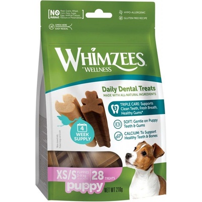 WHIMZEES Puppy дентални лакомства XS/S, 28 x 7, 5 г