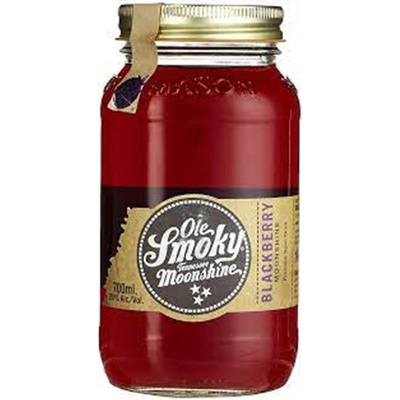 Ole Smoky Moonshine Blackberry 20% 0,5 l (čistá fľaša)