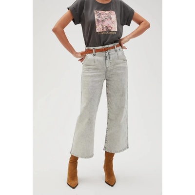 Moodo Marisse Women's Jeans L-Je-4607 Grey