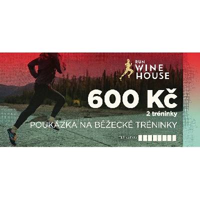 POUKÁZKA NA BĚŽECKÉ TRÉNINKY 600 - elektronicky