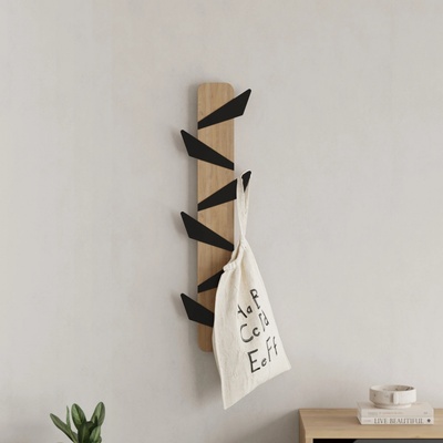 Houseland Alesta dub safírový/černý – Zboží Mobilmania