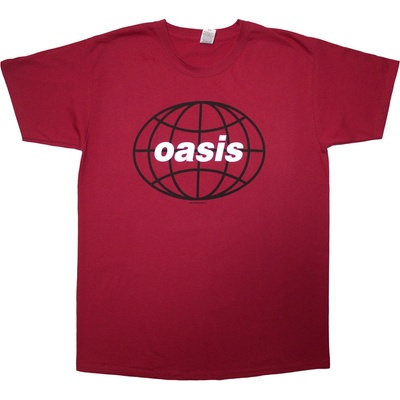 Oasis 1998 World Tour - South America (Back Print) Red L Риза (OASTS43MR03)