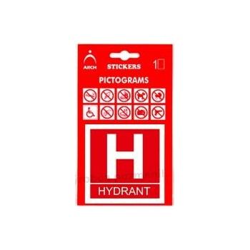 Piktogram Hydrant 8x8cm