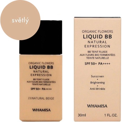 Whamisa BIO BB krém SPF50+ Natural Beige 16 g – Hledejceny.cz