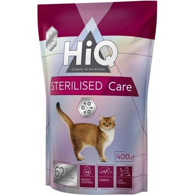 HiQ Cat Dry Adult Sterilised 0,4 kg