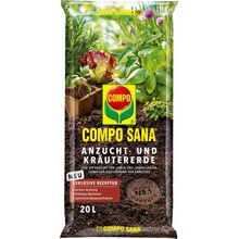 Compo Sana Substrát pro bylinky a výsev, 20 l