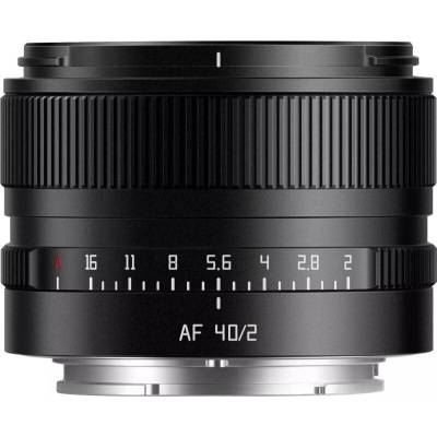 TTARTISAN AF 40 mm f/2 pre L-mount čierny