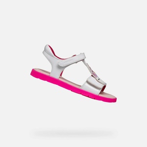 Geox Бели момичешки сандали Geox Joyfoot Geox | Byal | Момичешки | 29