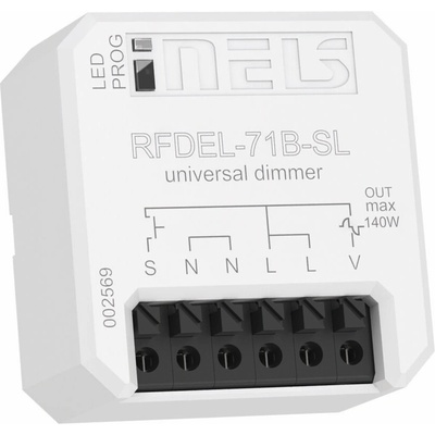 RFDEL-71B-SL | Univerzální stmívač (vestavný)