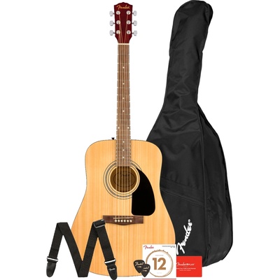 Fender Акустична китара Fender FA-115 Pack V2 NAT RW