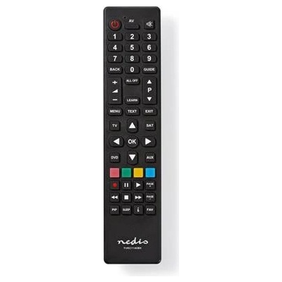Diaľkový ovládač Nedis TVRC1140BK