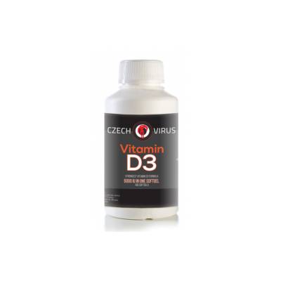 Czech Virus Vitamin D3 180 kapslí