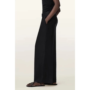 AllSaints широк панталон дамски с лен CHARLEY (W050QE) - answear - 390,97 лв