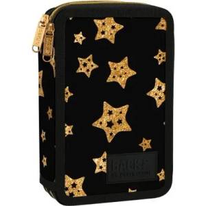 BackUP Golden Stars несесер с 2 ципа ПЪЛЕН