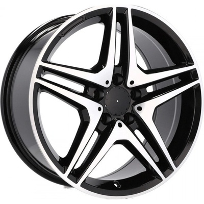 RACING LINE BY496 8,5x19 5x112 ET43 black polished