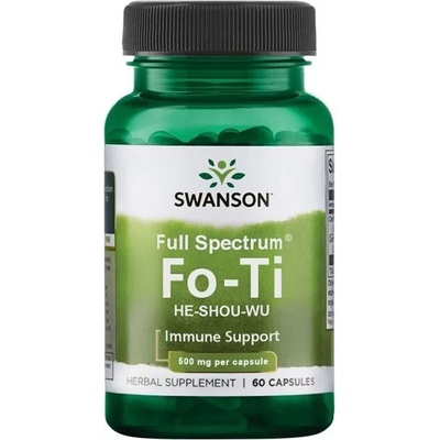 Swanson Full Spectrum Fo-Ti, 500 mg, 60 капсули, Swanson (SW1425)