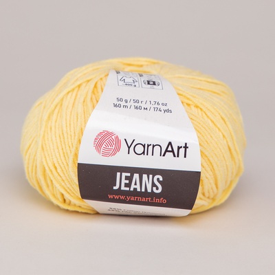 YarnArt Jeans 88 žlutá