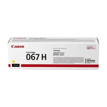 Image 1 of Canon Тонер касета за CANON MF651Cw / MF655Cdw / MF657Cdw / LBP631Cw / LBP633Cdw - Yellow - CRG-067H Y, 101CANCRG067YH