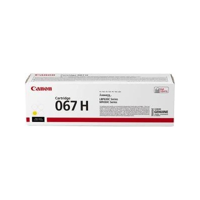 Canon Тонер касета за CANON MF651Cw / MF655Cdw / MF657Cdw / LBP631Cw / LBP633Cdw - Yellow - CRG-067H Y, 101CANCRG067YH