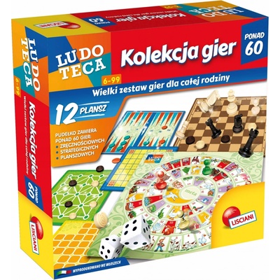 Ludoteca sbírka 60 her Lisciani